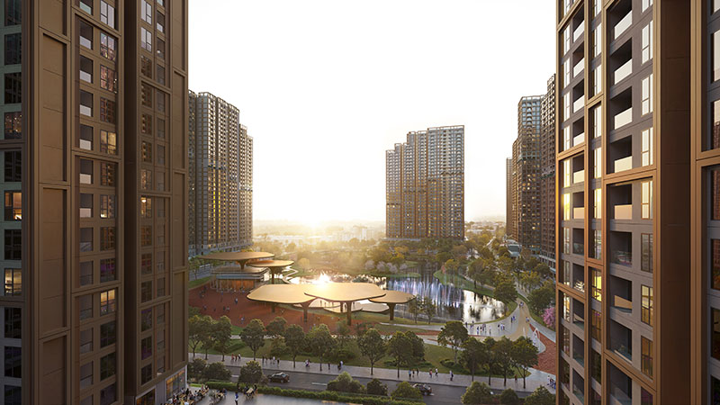 vị trí dự án The Cityon